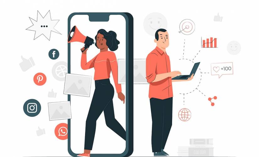 Marketing automation dashboard with campaign management